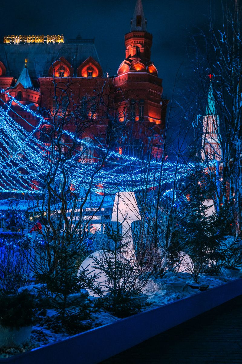 Новый год на Манежной площади 2024 - проекты Berkano - фото 20