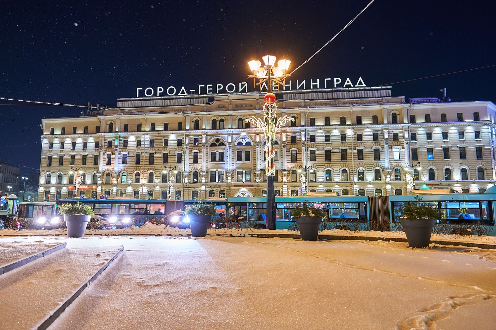 Зимнее оформление Санкт-Петербурга - проекты Berkano - фото 3