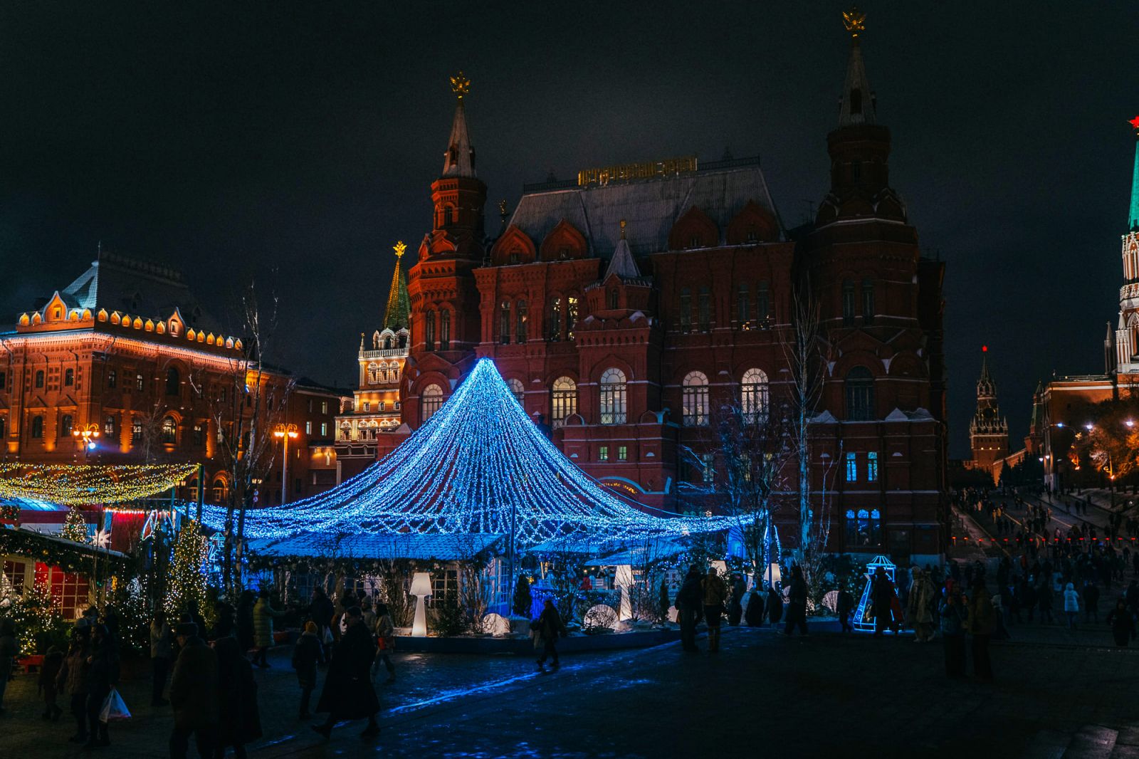 Новый год на Манежной площади 2024 - проекты Berkano - фото 6